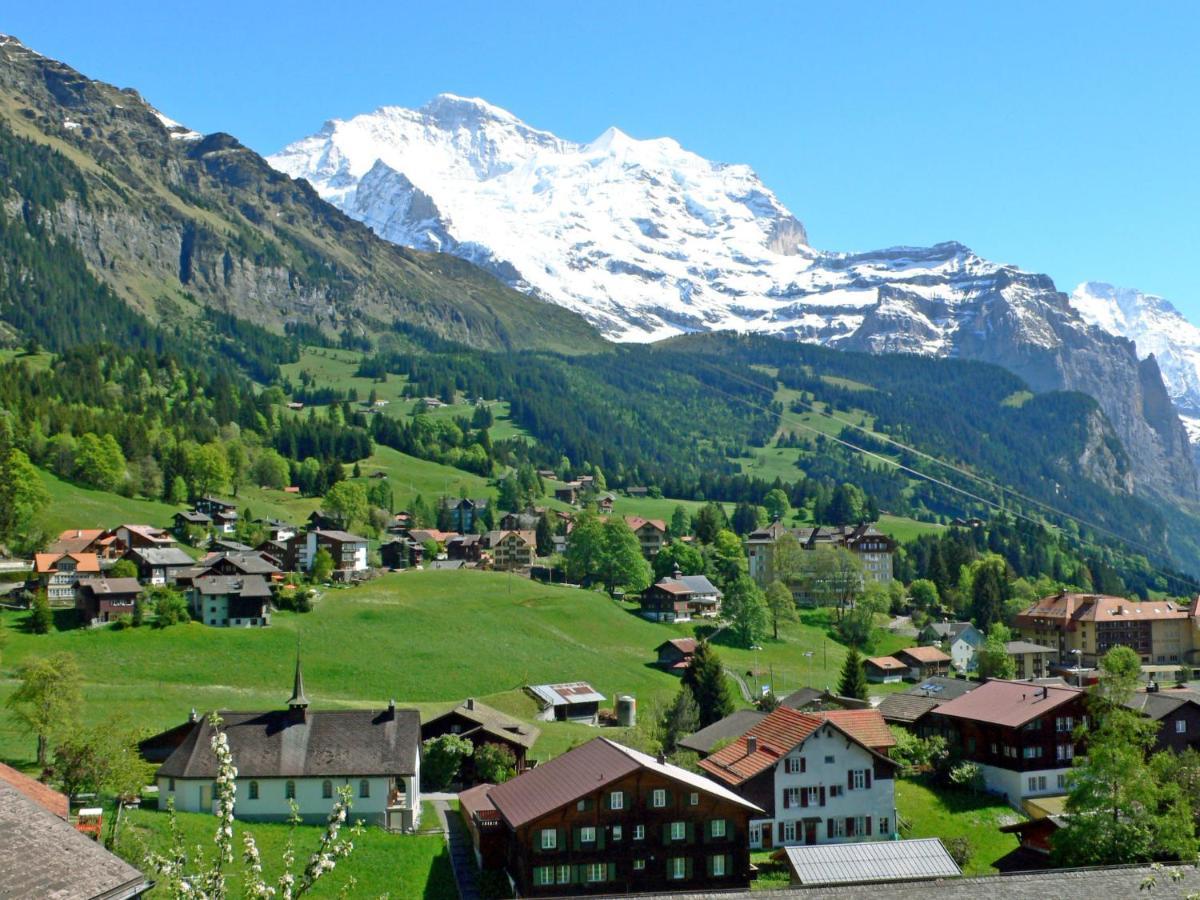 Apartment Schweizerhof-1 By Interhome Wengen Eksteriør bilde